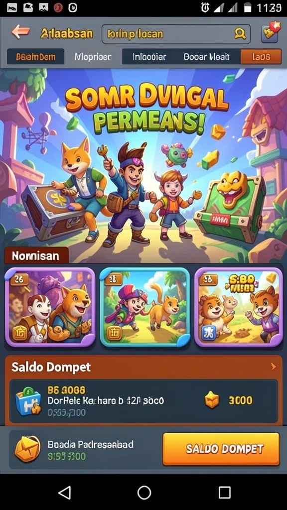 Tampilan antarmuka awal aplikasi 456WIN yang menarik.