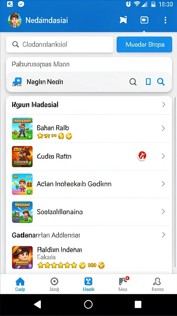 Momen kompetitif yang seru dan menegangkan.