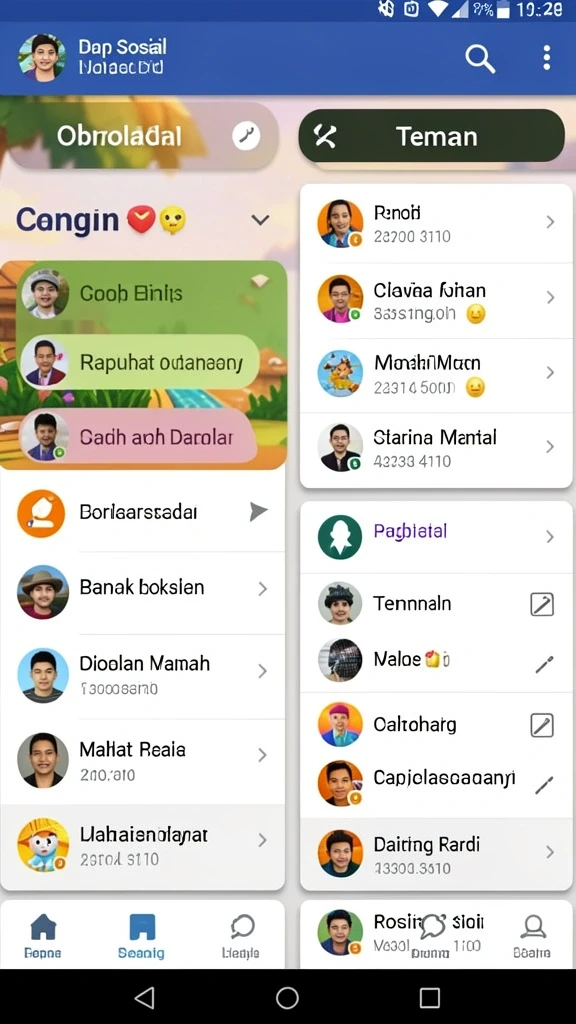 Tangkapan layar menampilkan karakter utama dalam aksi.