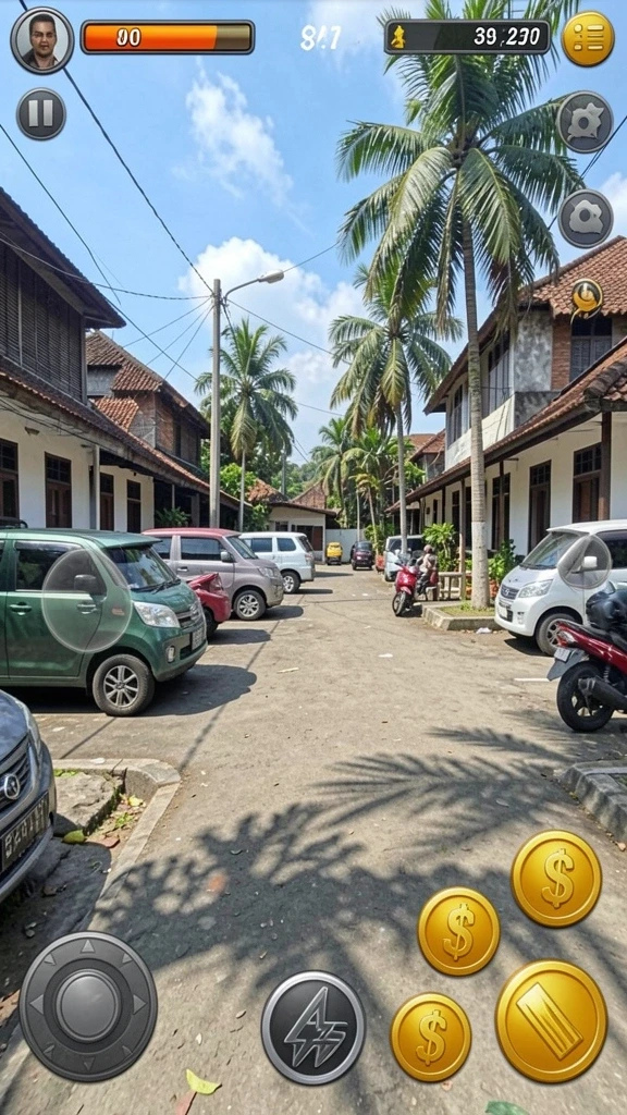 Screenshot menunjukkan tampilan antarmuka yang menarik.