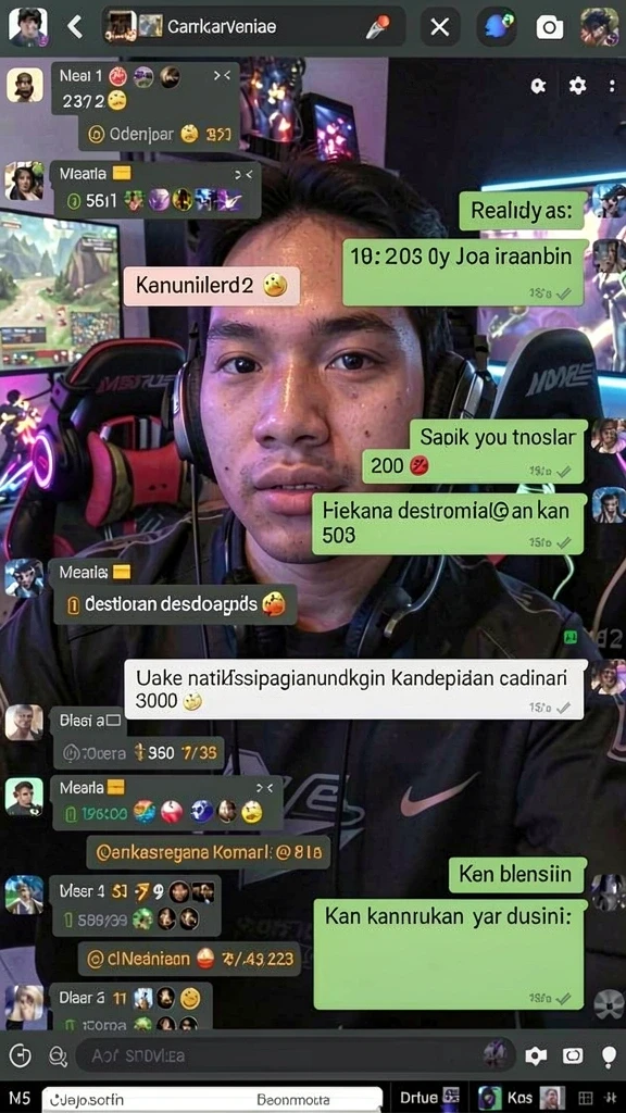 Pemandangan dunia yang luas dan penuh warna.