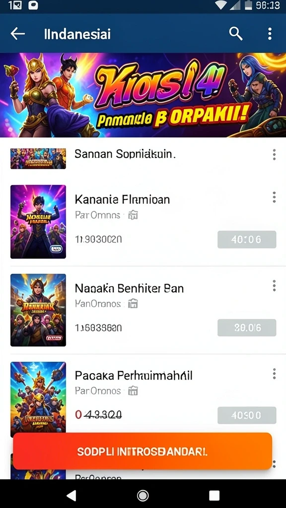 Karakter utama FOMOTOTO dalam aksi bermain.