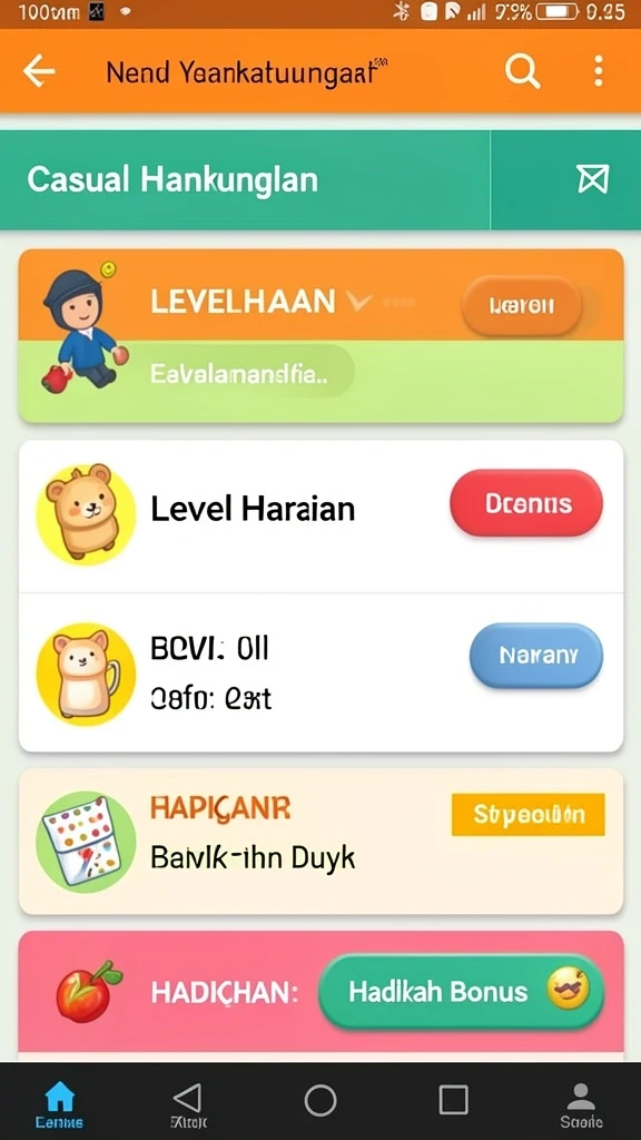 Karakter unik dan menarik untuk dimainkan.