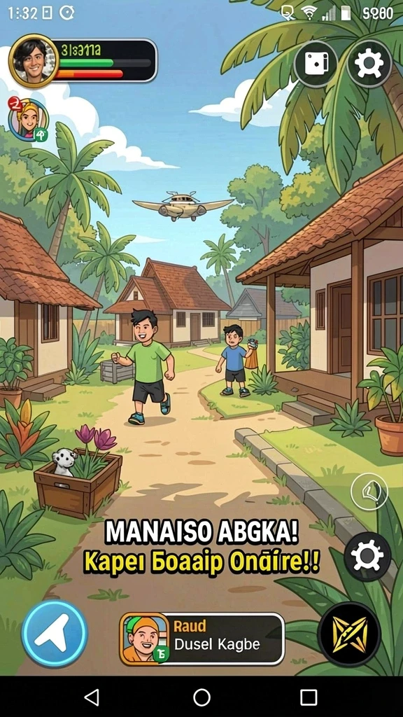 Tampilan antarmuka yang user-friendly.