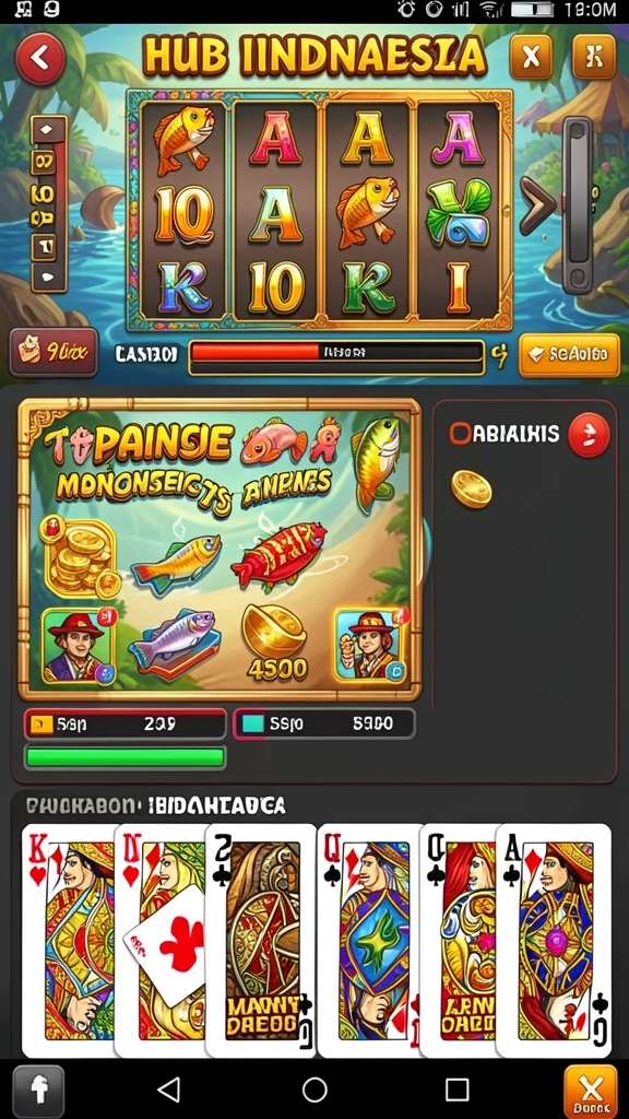 Berbagai pilihan permainan judi online yang seru.