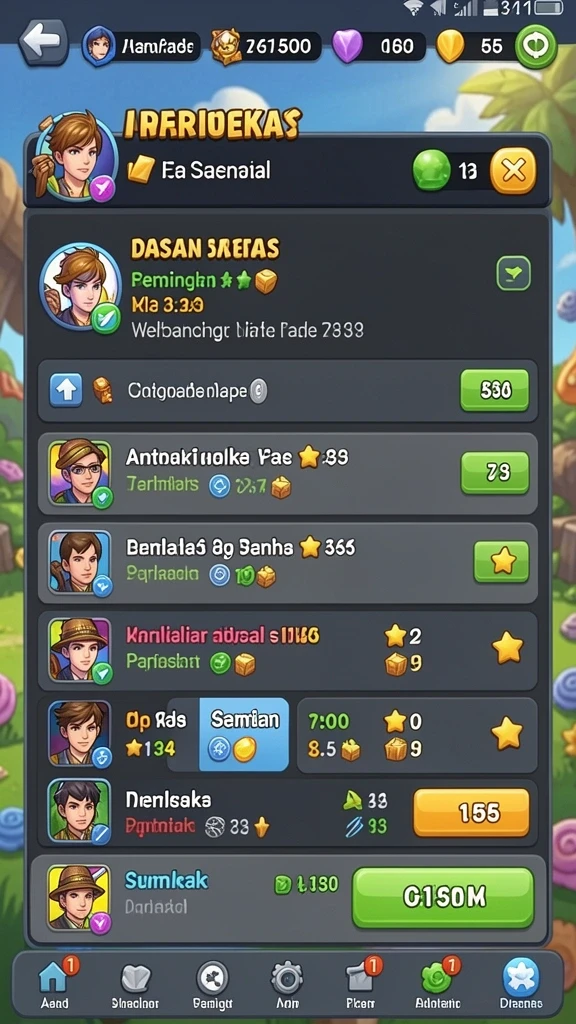 Pengalaman bermain yang seru dengan grafik yang memukau.