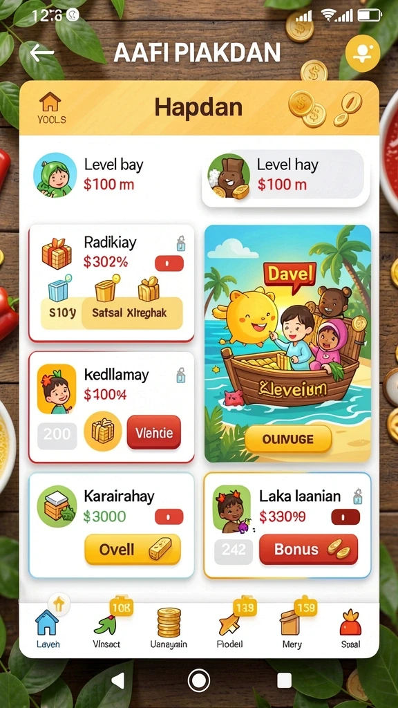 Pengalaman bermain yang seru dan menantang.