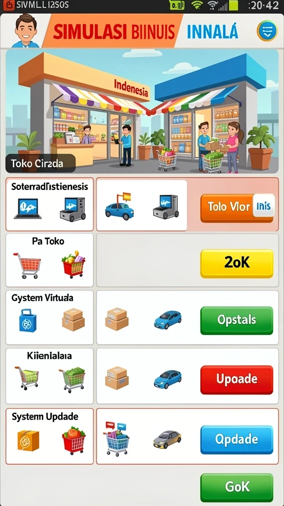 Karakter utama LG111 siap menghadapi tantangan.