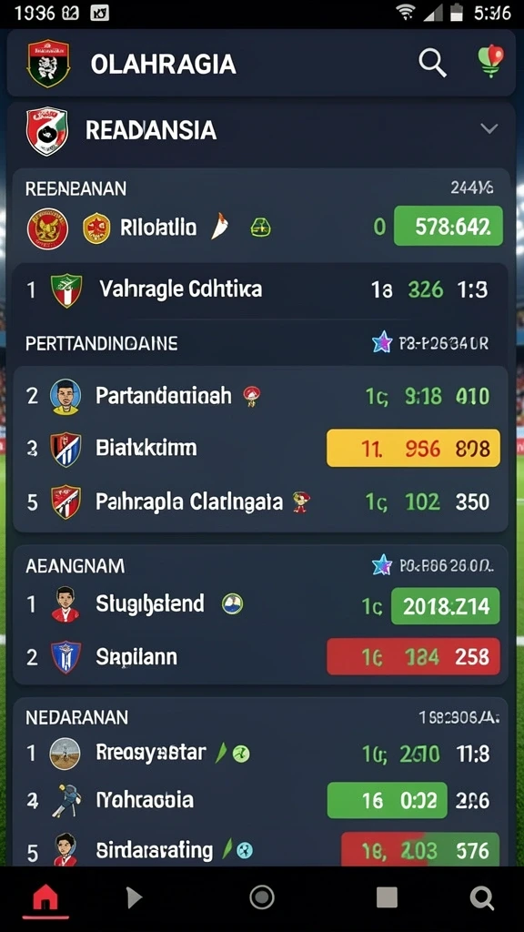 Antarmuka permainan yang sederhana dan mudah dinavigasi.