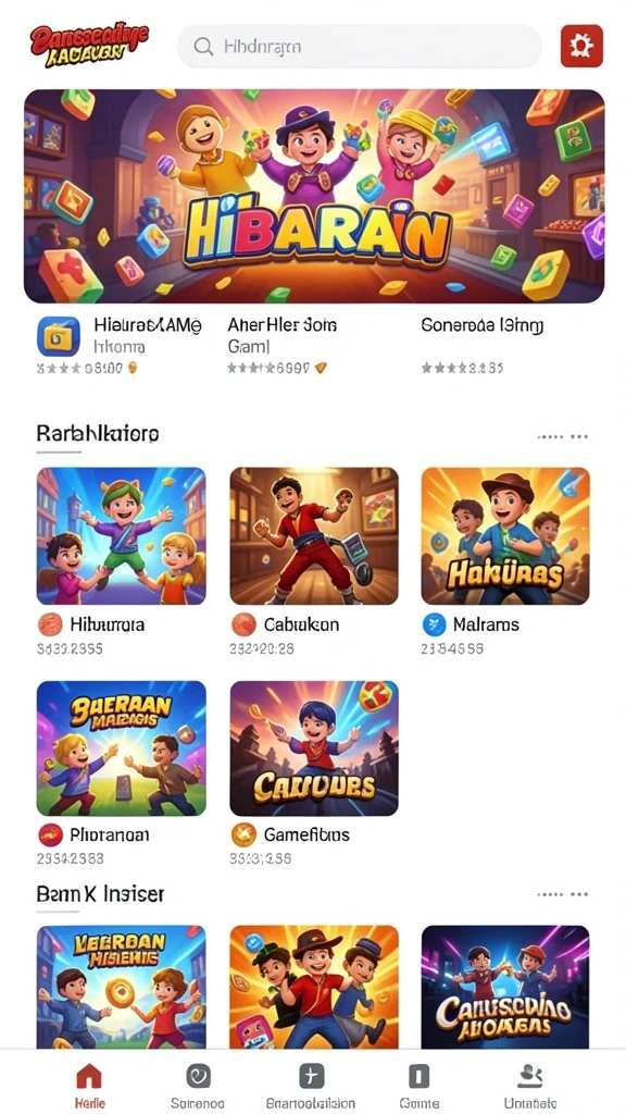 Karakter utama dalam aksi penuh tantangan.