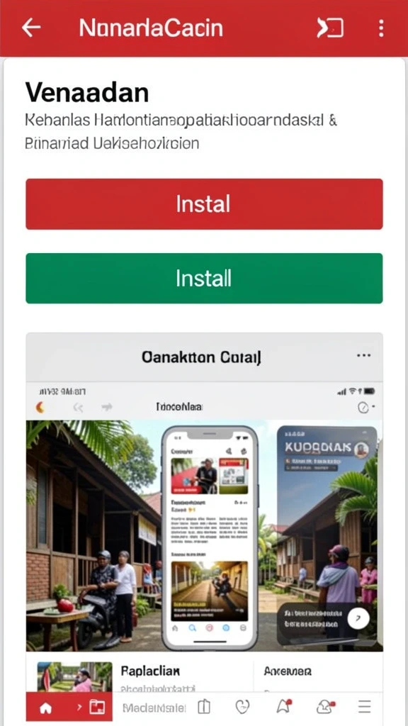 Screenshot menunjukkan tema permainan yang menarik dan visual yang kaya.