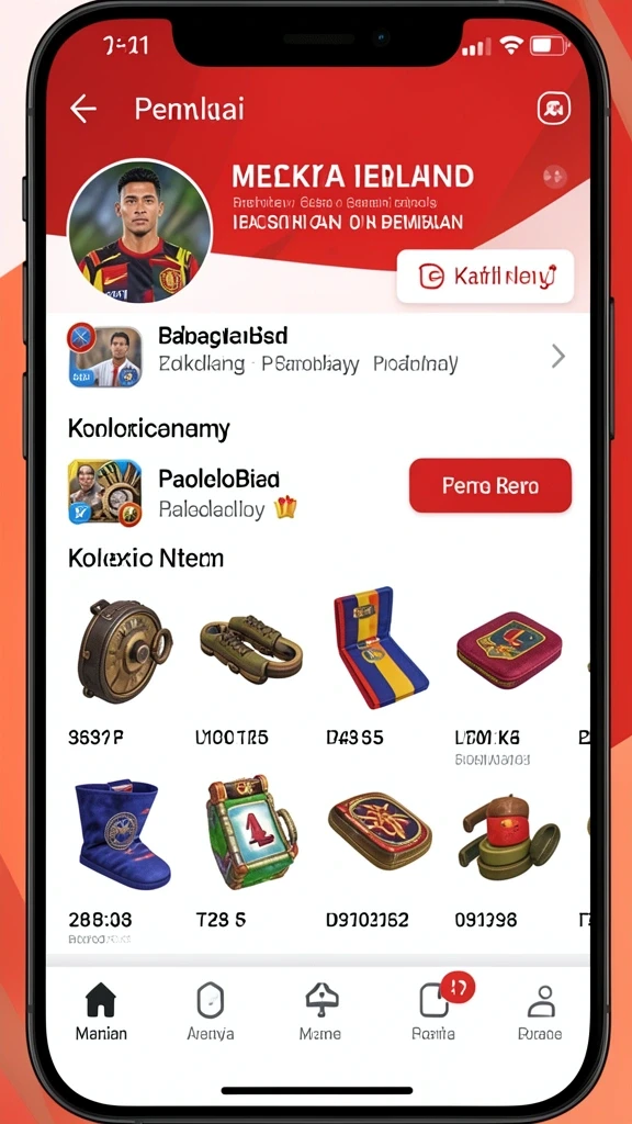Tampilan antarmuka yang modern dan menarik.