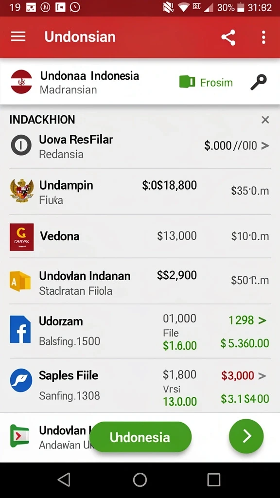 Karakter-karakter unik yang dapat dipilih untuk bermain.