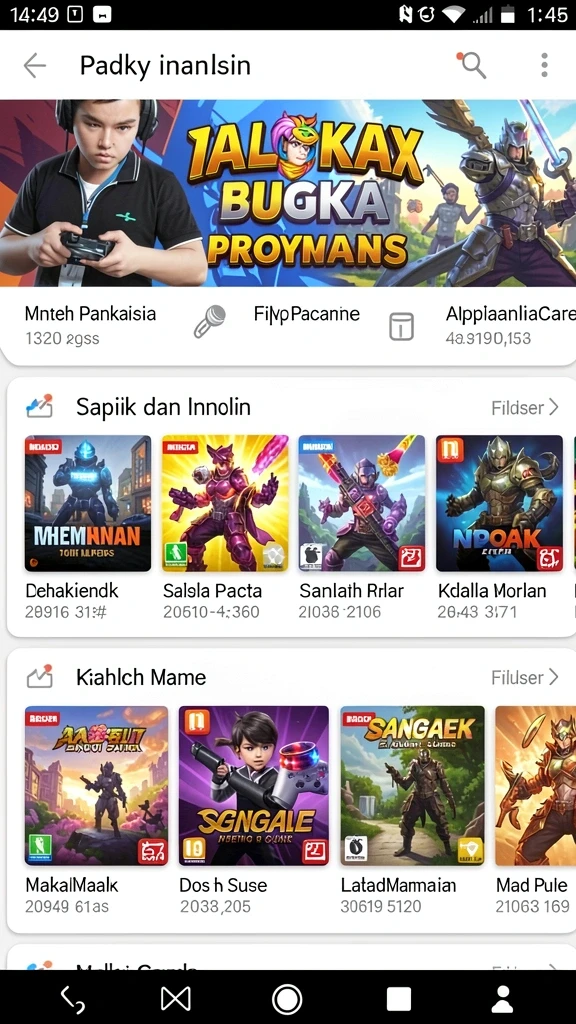 Karakter-karakter unik dengan kemampuan khusus.