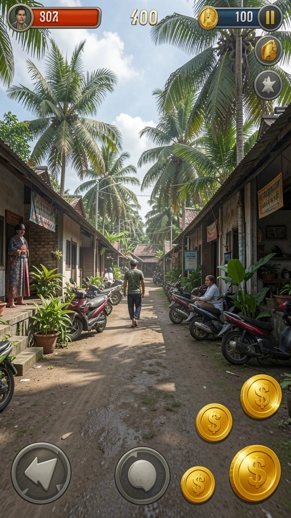 Mode multiplayer yang seru dan kompetitif.