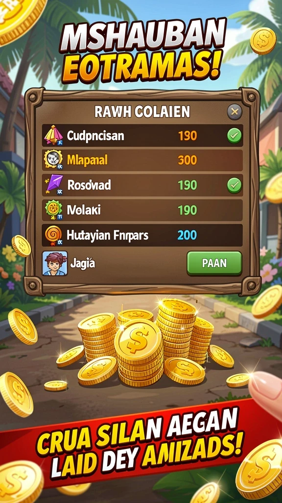 Tampilan awal aplikasi NABOB77 yang menarik.
