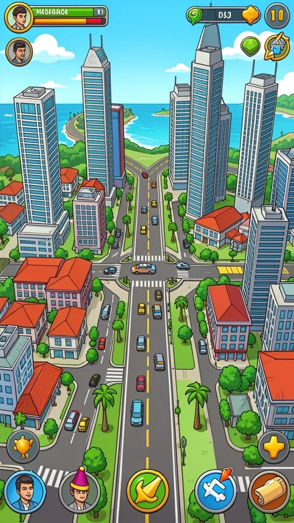 Tampilan utama aplikasi OMUTOGEL yang menarik dan mudah dinavigasi.
