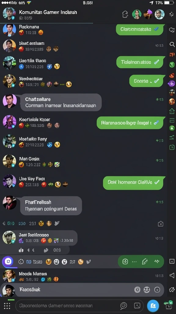 Menampilkan lingkungan yang indah dan menakjubkan.