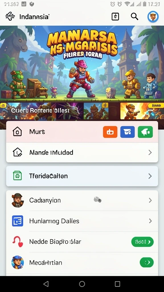 Menjelajahi dunia magis yang penuh warna.