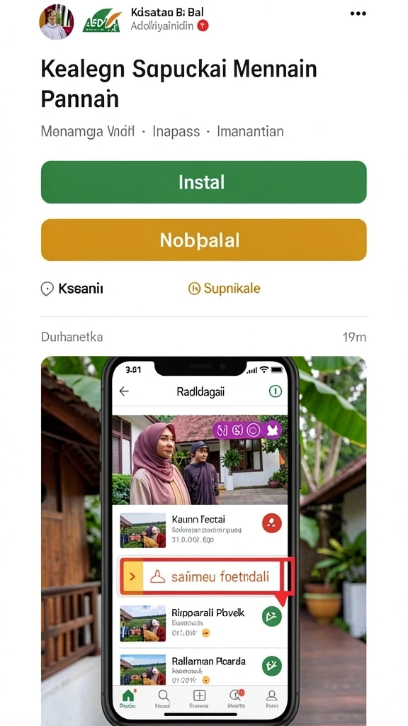 Tampilan antarmuka yang menarik dan mudah digunakan.
