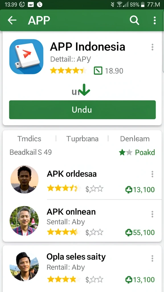 Tangkapan layar ketiga menunjukkan level yang penuh tantangan dan hadiah.