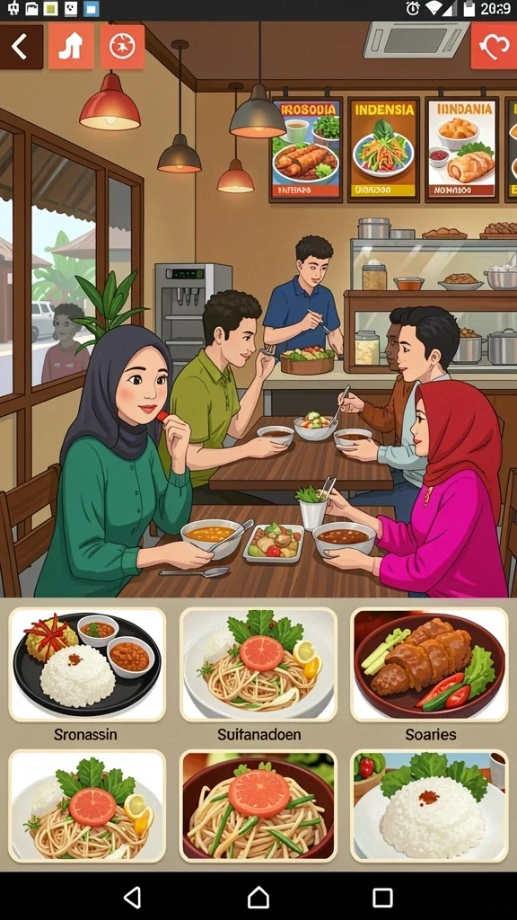 Tampilan antarmuka yang menarik dan mudah dinavigasi.