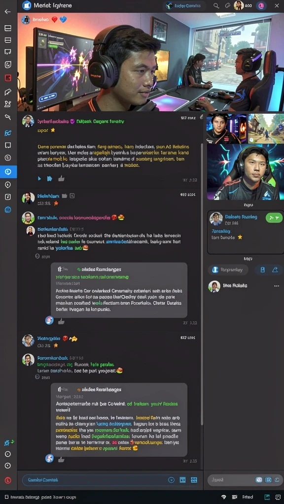 Tampilan antarmuka UH77 yang menarik dan mudah dinavigasi.
