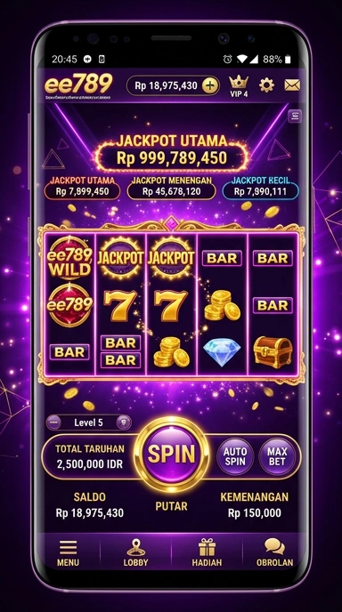 ee789 — layar beranda